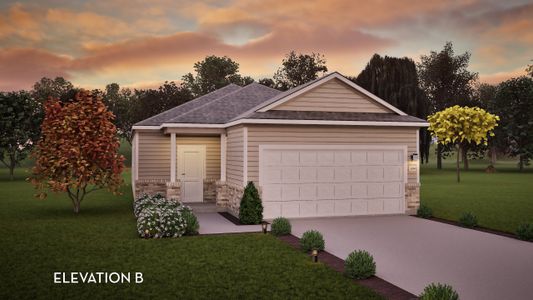 New construction Single-Family house 14203 Firecracker Ln, Splendora, TX 77372 plan Pine II - image