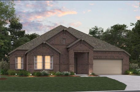 New construction Single-Family house 3412 Majesty Ln, Denton, TX 76208 plan Fairfield - 50' Smart Series - image