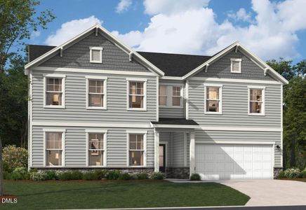 New construction Single-Family house 327 Macon Lake Dr, Apex, NC 27523 - image