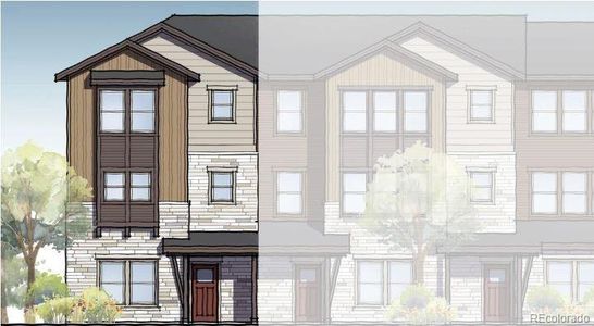 New construction Townhouse house 5351 N Eaton Park Wy, Aurora, CO 80016 null- photo 0
