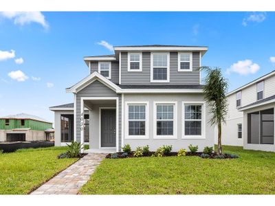 New construction Single-Family house 4030 Waving Hickory Blvd, St. Cloud, FL 34772 plan Aria - image