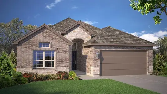 New construction Single-Family house 625 Harvey St, Grandview, TX 76050 plan Oxford - image