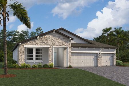 New construction Single-Family house 20027 Oriana Loop, Land O' Lakes, FL 34638 Corina  III- photo 0