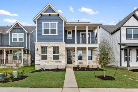 New construction Single-Family house 112 Woodrow Ln, Liberty Hill, TX 78642 plan Blue Jay - image
