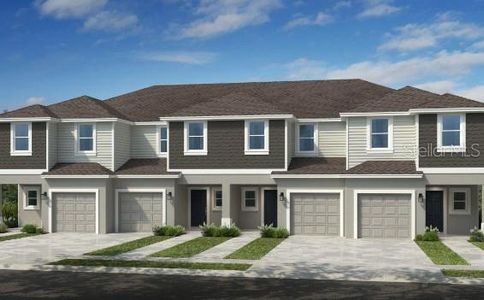 New construction Townhouse house 7651 Waterscape Dr, Groveland, FL 34736 - image