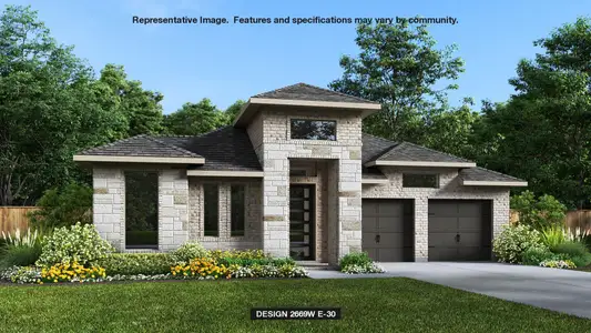 New construction Single-Family house 240 Melody Rd, Lockhart, TX 78644 plan 2669W - image