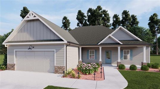 New construction Single-Family house 8960 Callaway Dr, Winston, GA 30187 McGregor- photo 0 0