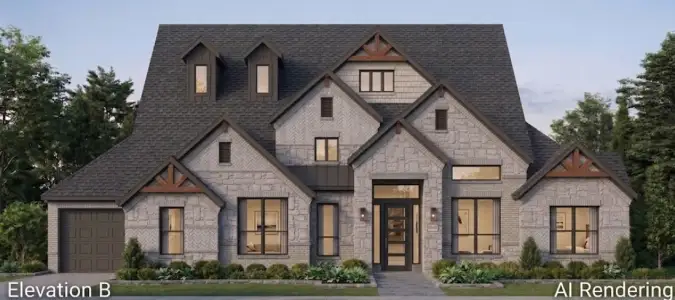 New construction Single-Family house 269 Panther Trl, Van Alstyne, TX 75495 plan Anastasia - image