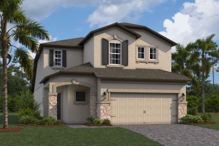 New construction Single-Family house 31060 Pendleton Landing Cir, Wesley Chapel, FL 33545 Willow- photo 0