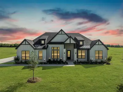 New construction Single-Family house 440 Olson Rd, Waxahachie, TX 75167 plan Melbourne - image