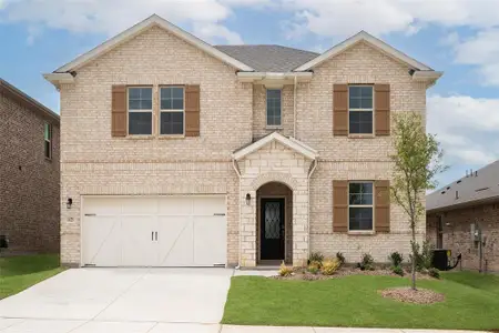 New construction Single-Family house 1425 Topaz Trl, Celina, TX 75009 plan Rainier - image