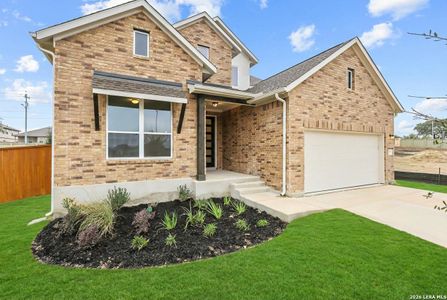 New construction Single-Family house 409 Foxtail Cyn, Cibolo, TX 78108 plan Granger - image