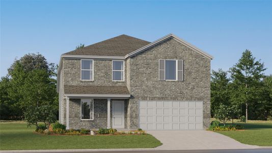 New construction Single-Family house 16202 Domestic Dove Wy, Hockley, TX 77447 plan Sherman - image