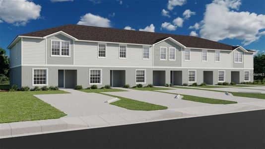 New construction Townhouse house 210 Turtle Bay Ave, Winter Haven, FL 33881 plan Catalina - image