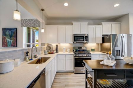 New construction Townhouse house 2012 Ezra Finn Lp, Round Rock, TX 78665 plan Pecos - image 14