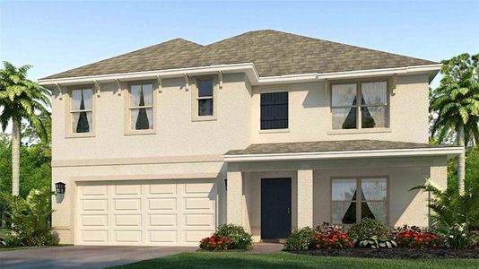 New construction Single-Family house 11937 Mountain Island Trl, Parrish, FL 34219 plan Hayden - image