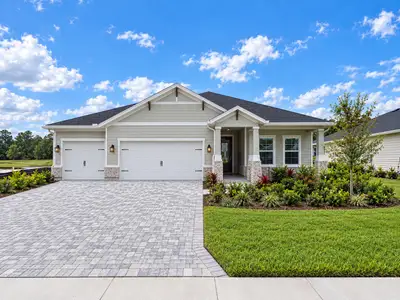 New construction Single-Family house 346 Dogleg Run, St. Johns, FL 32259 plan Antigua - image
