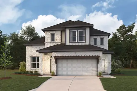 New construction Single-Family house 913 Purmela St, Leander, TX 78641 plan Kestral - Signature II Series - image