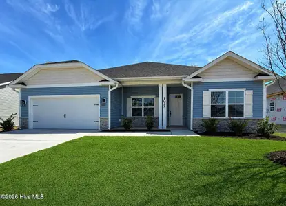 New construction Single-Family house 1029 Wood Creek Rd Ne, Leland, NC 28451 plan 2100 - image