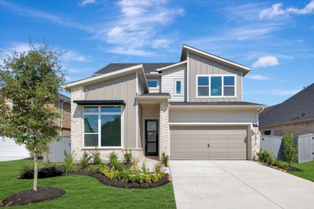 New construction Single-Family house 26310 Elated Plains Path, Hockley, TX 77447 plan The El Paso - image