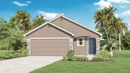 New construction Single-Family house 5226 Salt Marsh Rd, Wimauma, FL 33598 Allex II- photo 0