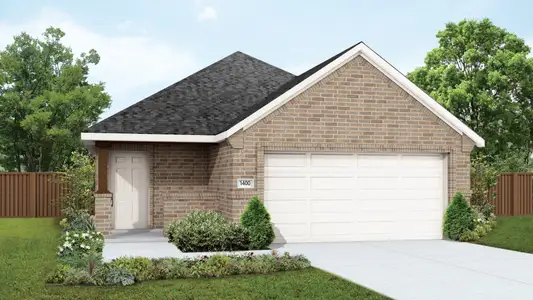 New construction Single-Family house 203 Manifest Rd, Hutto, TX 78634 plan Compass - image