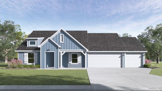 New construction Single-Family house 383 Kolbo Crossing Cv, Lockhart, TX 78644 plan The Garland - image