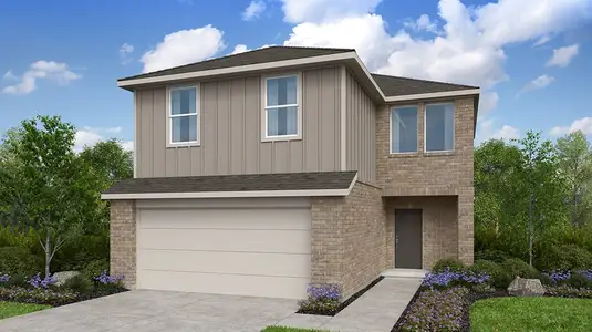 New construction Single-Family house 960 Cherrystone Lp, Buda, TX 78610 plan Harrier - image