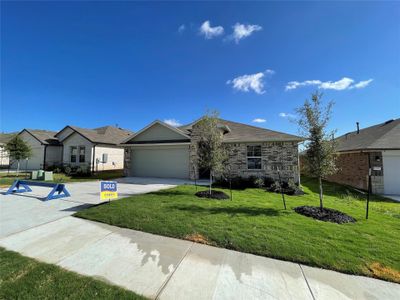 New construction Single-Family house 13917 Carper Dr, Manor, TX 78653 The Irvine- photo 0 0