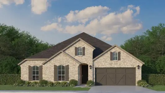 New construction Single-Family house 121 Shoreview Dr, Rhome, TX 76078 plan 1681 - image