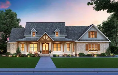 New construction Single-Family house Weatherford, TX 76088 plan Jasper  - image