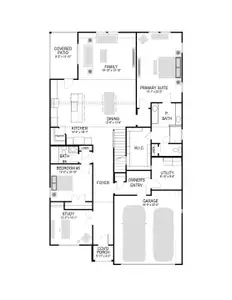New construction Single-Family house 928 Dewy Lake Pl, Lavon, TX 75166 plan Wimbledon | Elevon - image 3
