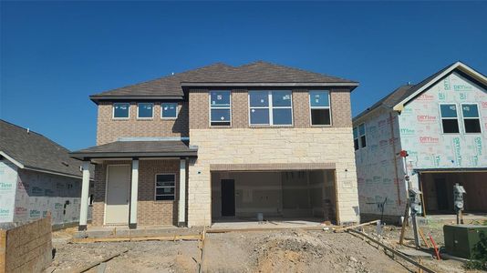 New construction Single-Family house 751 Palo Brea Loop, Hutto, TX 78634 Knox Homeplan- photo 0