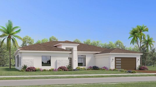 New construction Single-Family house 10253 Canter Creek Ct, Lake Worth, FL 33449 plan Langley - image