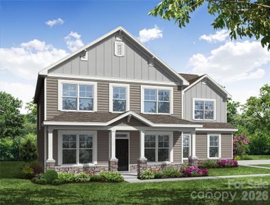 New construction Single-Family house 1312 Knob Creek Dr, Gastonia, NC 28054 plan Colfax - image
