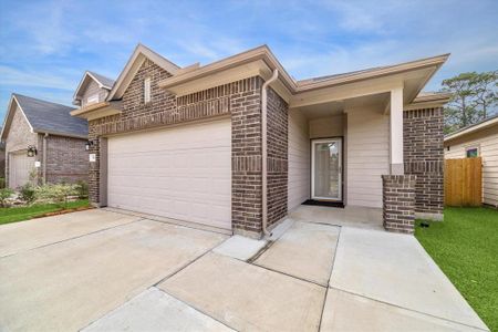 New construction Single-Family house 320 Lane Emerald Thicket, Huffman, TX 77336 null- photo 3 3
