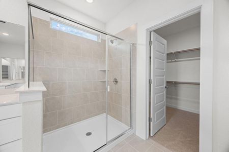 New construction Single-Family house 106 Divisadero Dr, Hutto, TX 78634 plan Trinity - image 12