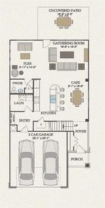 Pulte Homes, Nelson floor plan