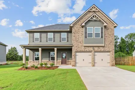 New construction Single-Family house 605 Besamo Flower Wy, McDonough, GA 30253 plan Mira II - image