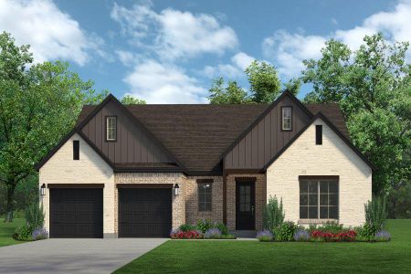 New construction Single-Family house 9513 Armida Pl, Fort Worth, TX 76179 plan Pecos - image