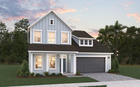 New construction Single-Family house 1684 Pyramid Hills St, Minneola, FL 34715 plan Rosewood - 50' Homesites - image