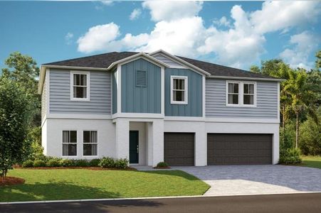 New construction Single-Family house 9859 Govreau Rd, Wesley Chapel, FL 33545 plan Violeta - image