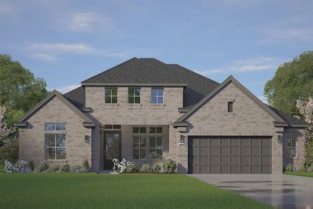 New construction Single-Family house 12051 Lake View Blvd, Old River-Winfree, TX 77523 plan Amber - image