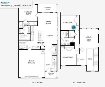 New construction Townhouse house 2593 Jack Nora Wy, Round Rock, TX 78665 plan 2593 Jack Nora Way - image