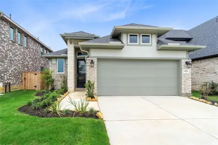 New construction Single-Family house 21006 Carob Tree Ln, Tomball, TX 77377 plan Cambridge - image