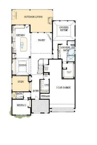 Floorplan – The success of a floorplan is the way you can move through it…You’ll be amazed at how well this home lives…We call it traffic patterns.