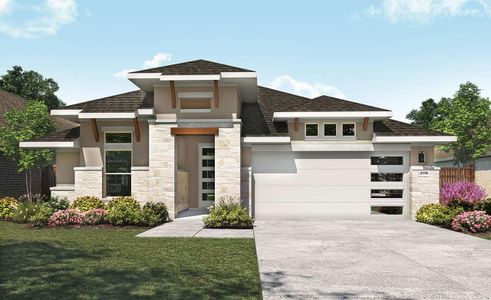 New construction Single-Family house 20317 Gillbrand Rd, Manor, TX 78653 Premier Series - Juniper- photo 0