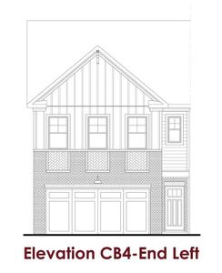 New construction Townhouse house 178 Depot Landing Rd, Auburn, GA 30011 plan Durham - image
