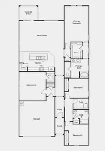 New construction Single-Family house 24526 W Kowalsky Ln, Buckeye, AZ 85326 plan Plan 2370 - image