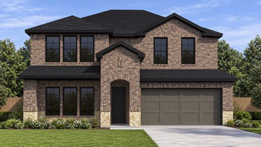 New construction Single-Family house 337 Sycamore St, Dorchester, TX 75459 plan Perry - image